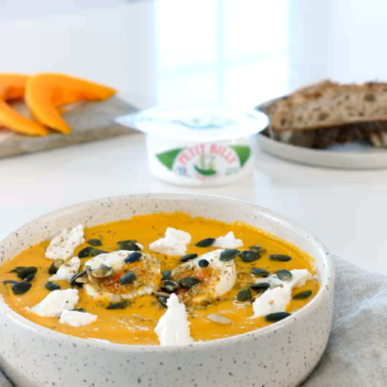 Velouté de Potimarron au Petit Billy